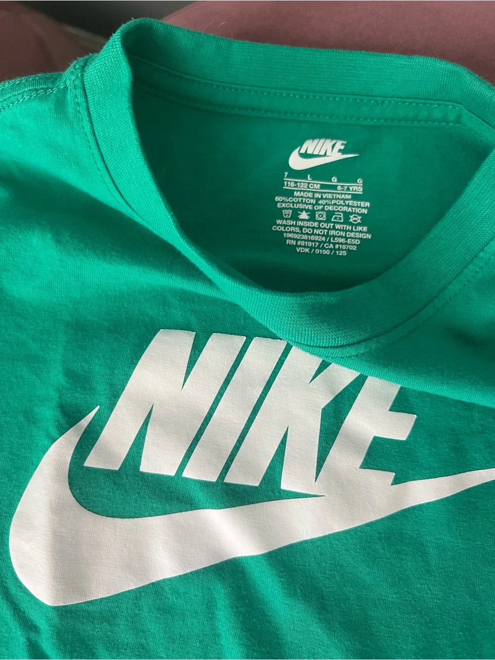 Nike Kids Green Logo Set